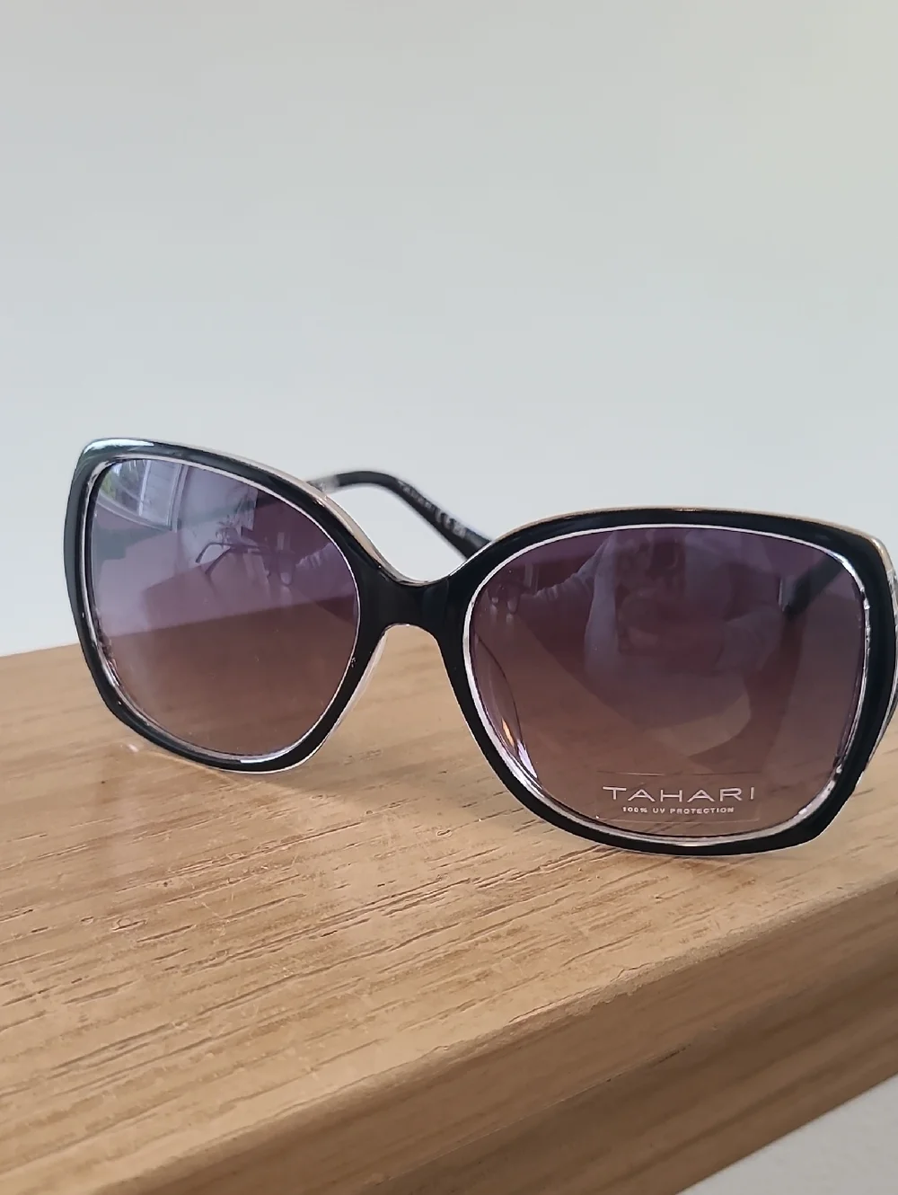 Tahari Black Frame Sunglasses